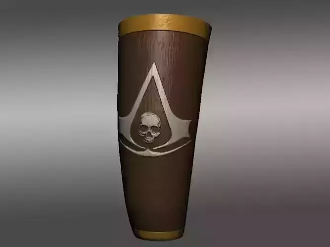 02- Cuia para Terere - Assassins Creed  Black Flag