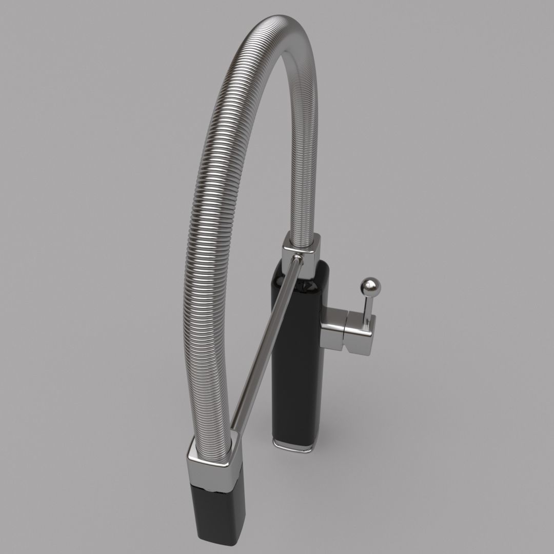 Kitchen Faucet 3D model_7