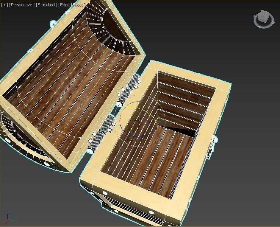 Treasure Chest 3D model_6