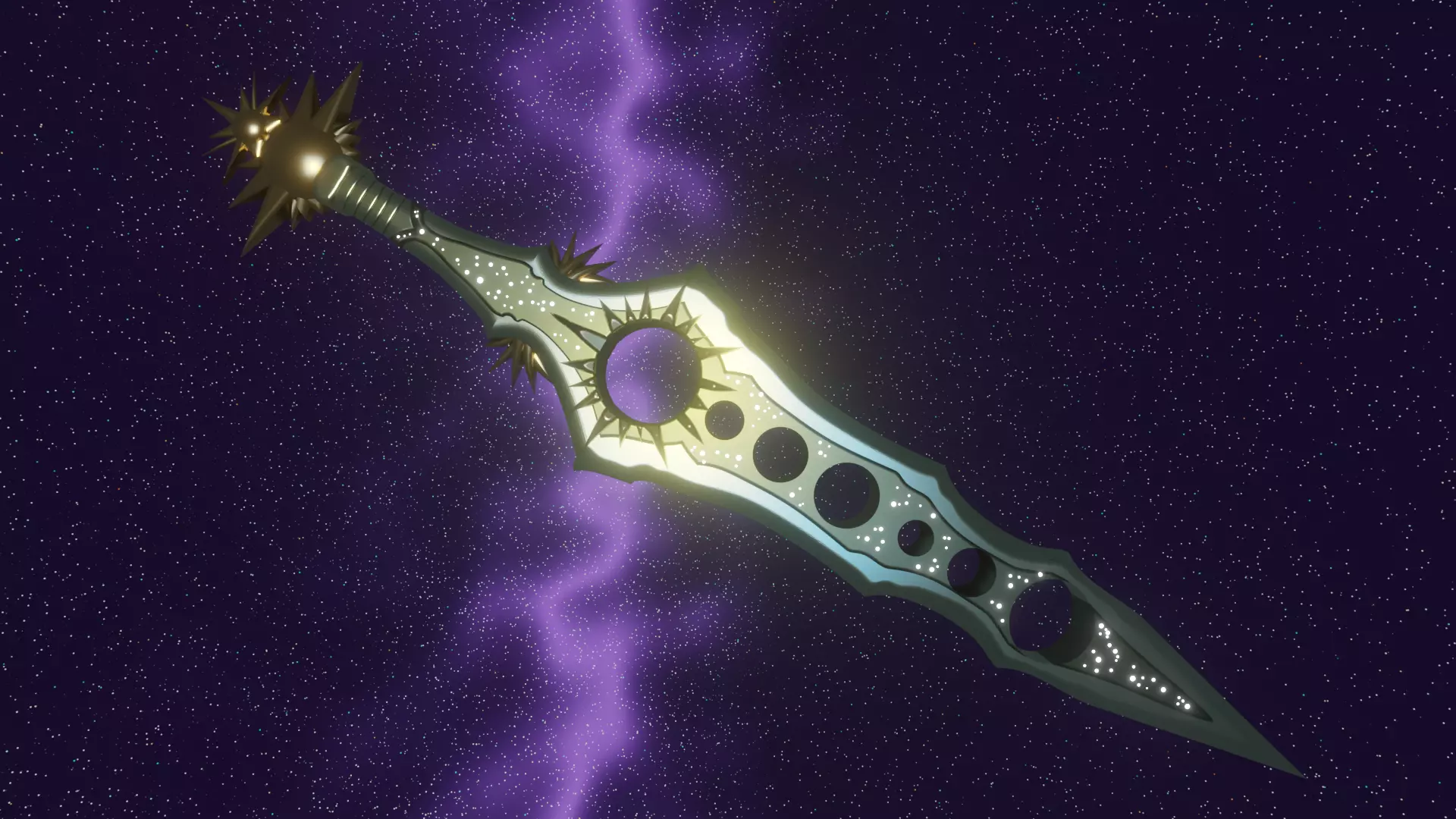 Helix Short Sword 3D print model