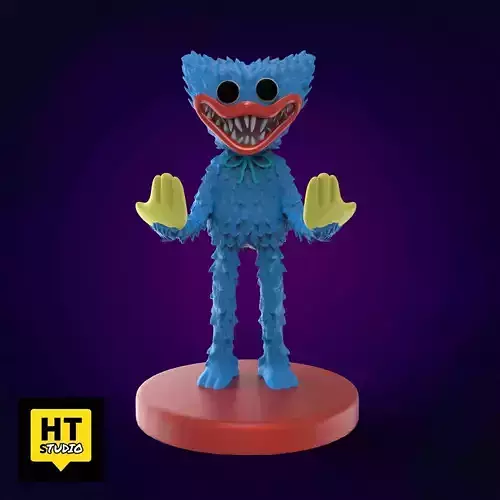 Huggy Wuggy Phone Stand 3D print model