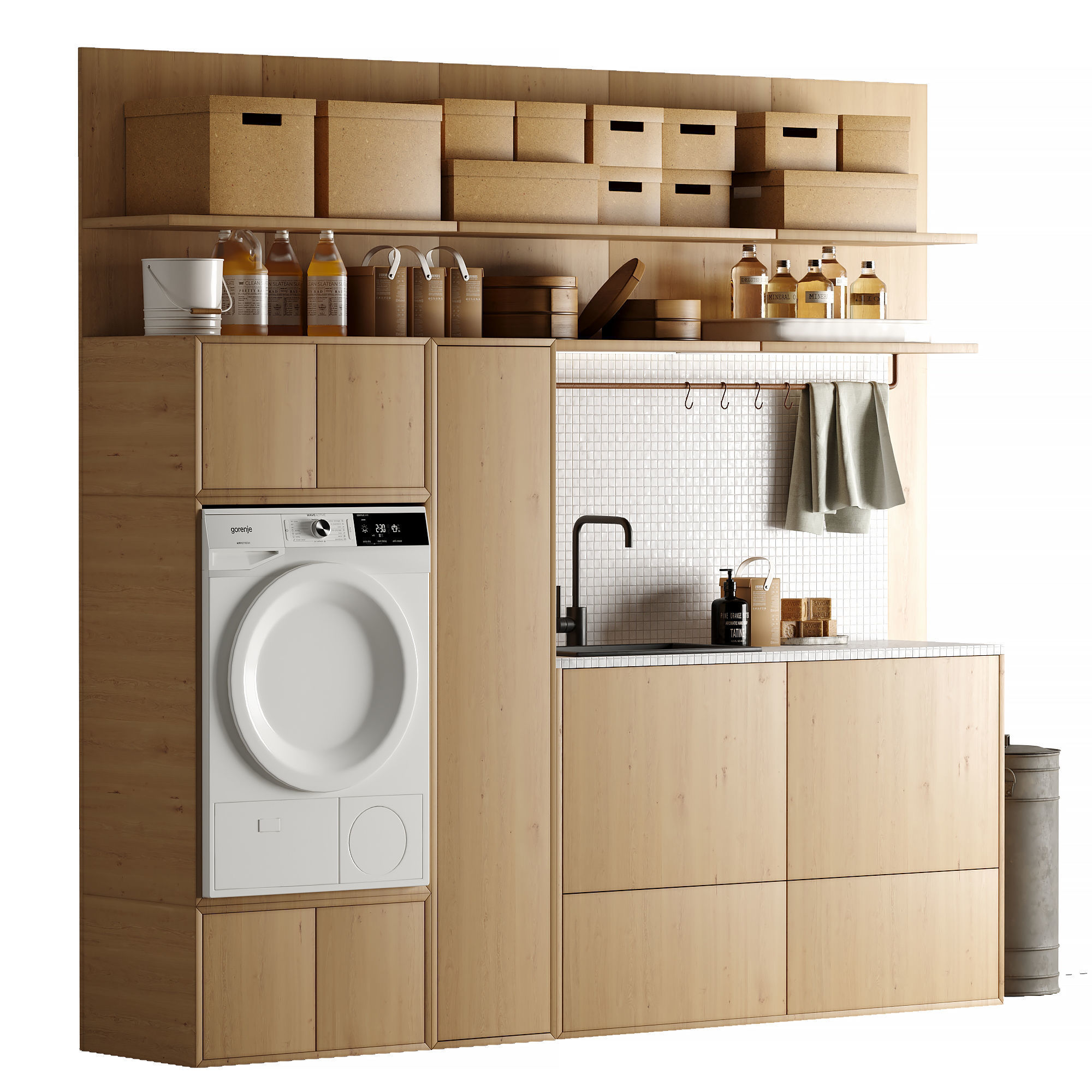 Laundry Room 3D model_3