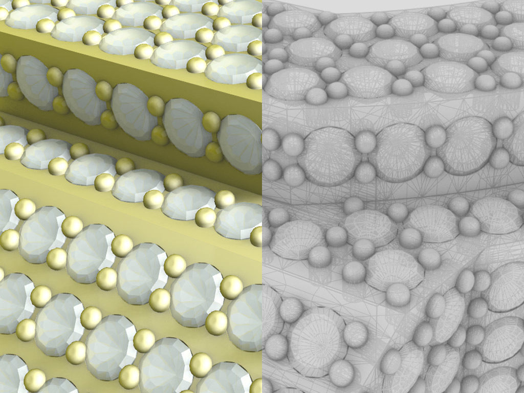 Full pave diamond Case for DW5600 3D print model_5