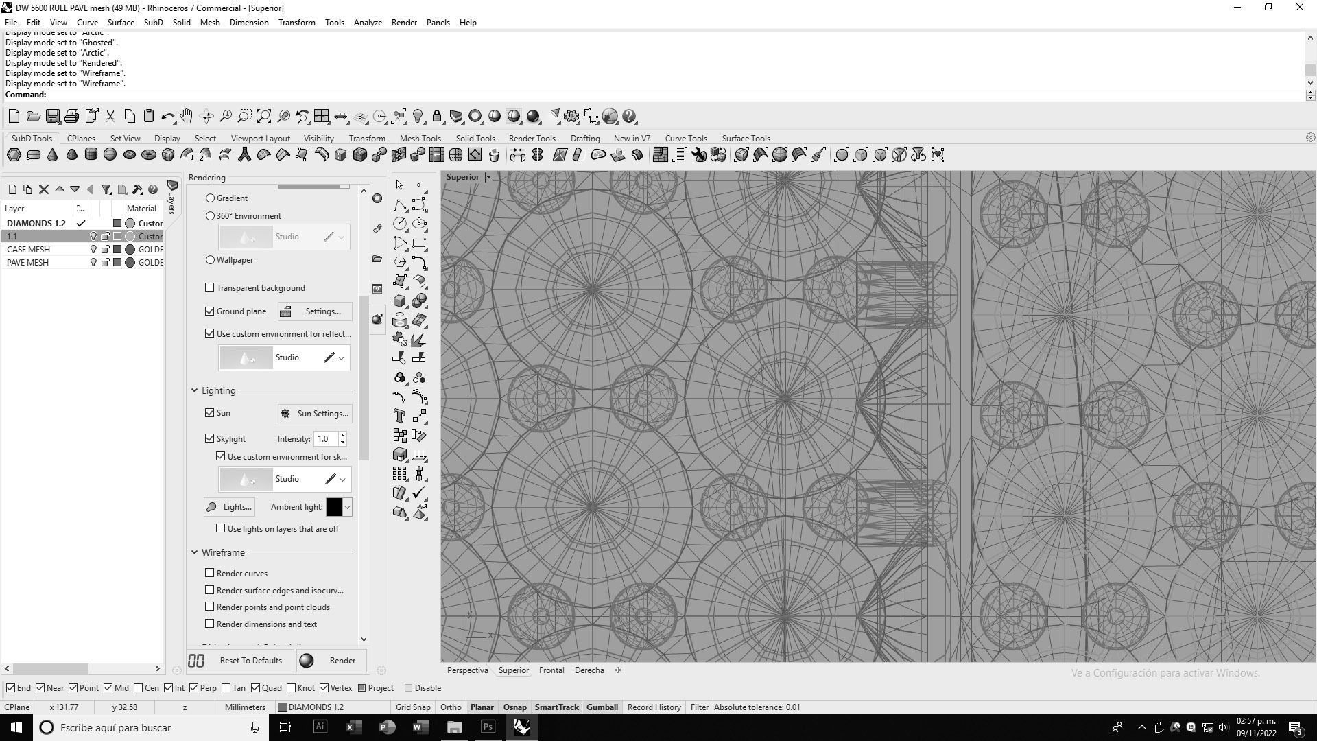 Full pave diamond Case for DW5600 3D print model_16