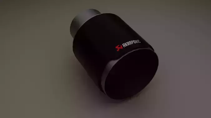 Akrapovic solo exhaust tip For Eevee and Cycles