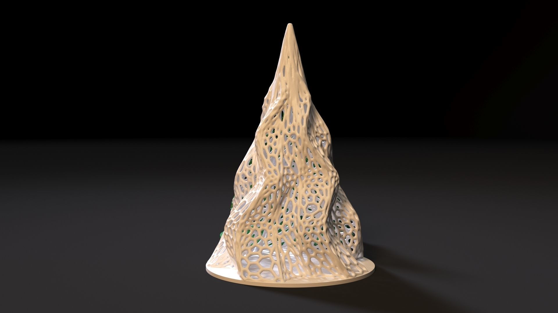 Christmas tree 3D print model_1