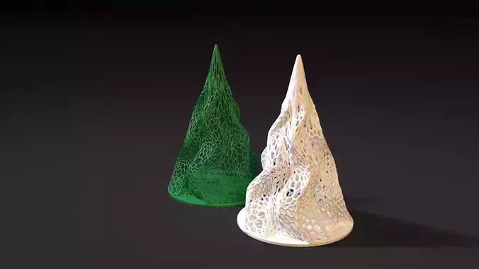 Christmas tree 3D print model