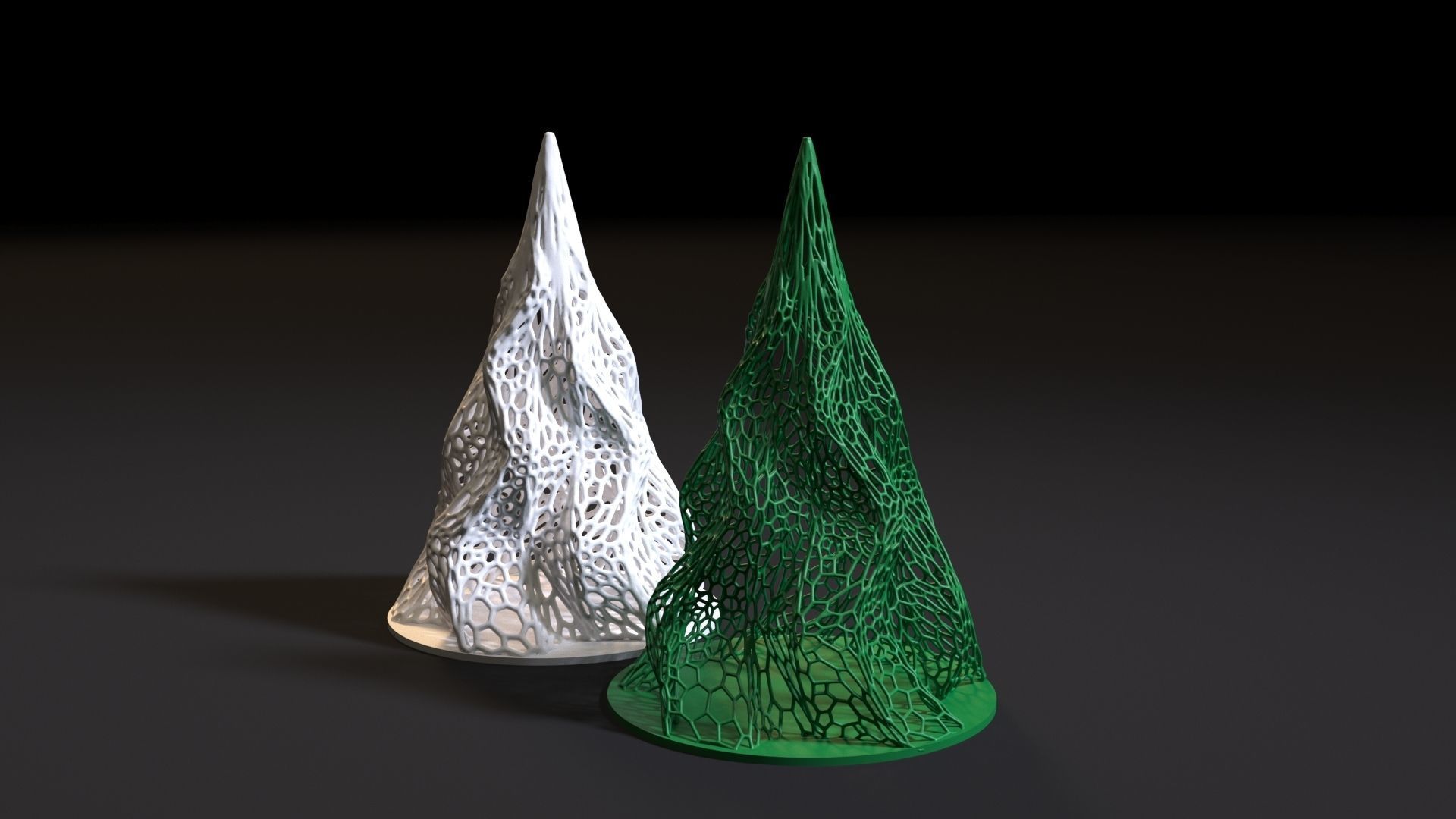 Christmas tree 3D print model_4