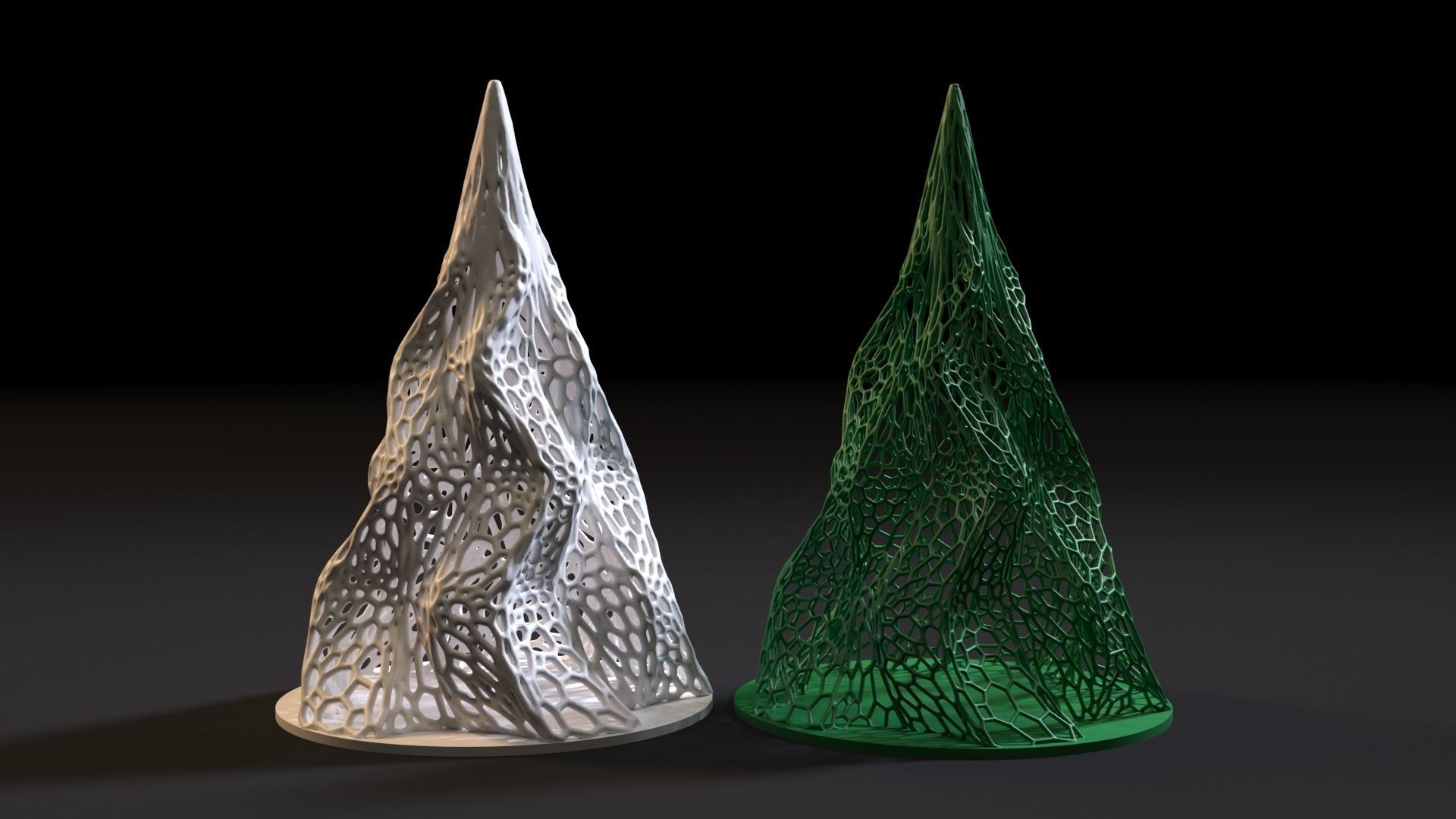 Christmas tree 3D print model_3