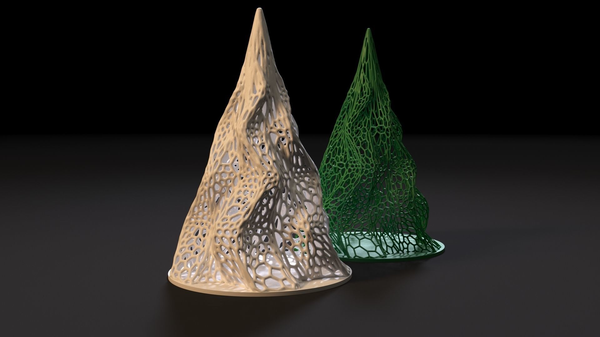 Christmas tree 3D print model_2