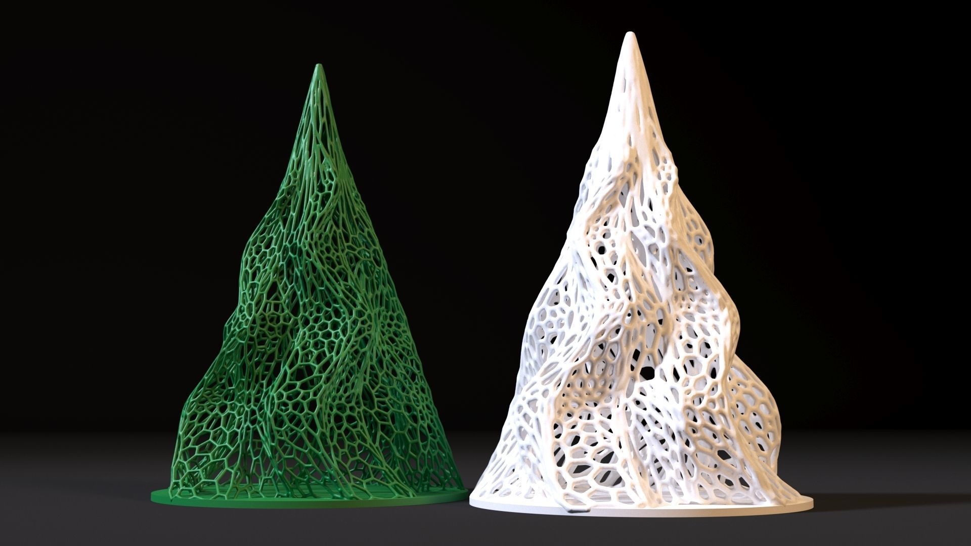 Christmas tree 3D print model_9