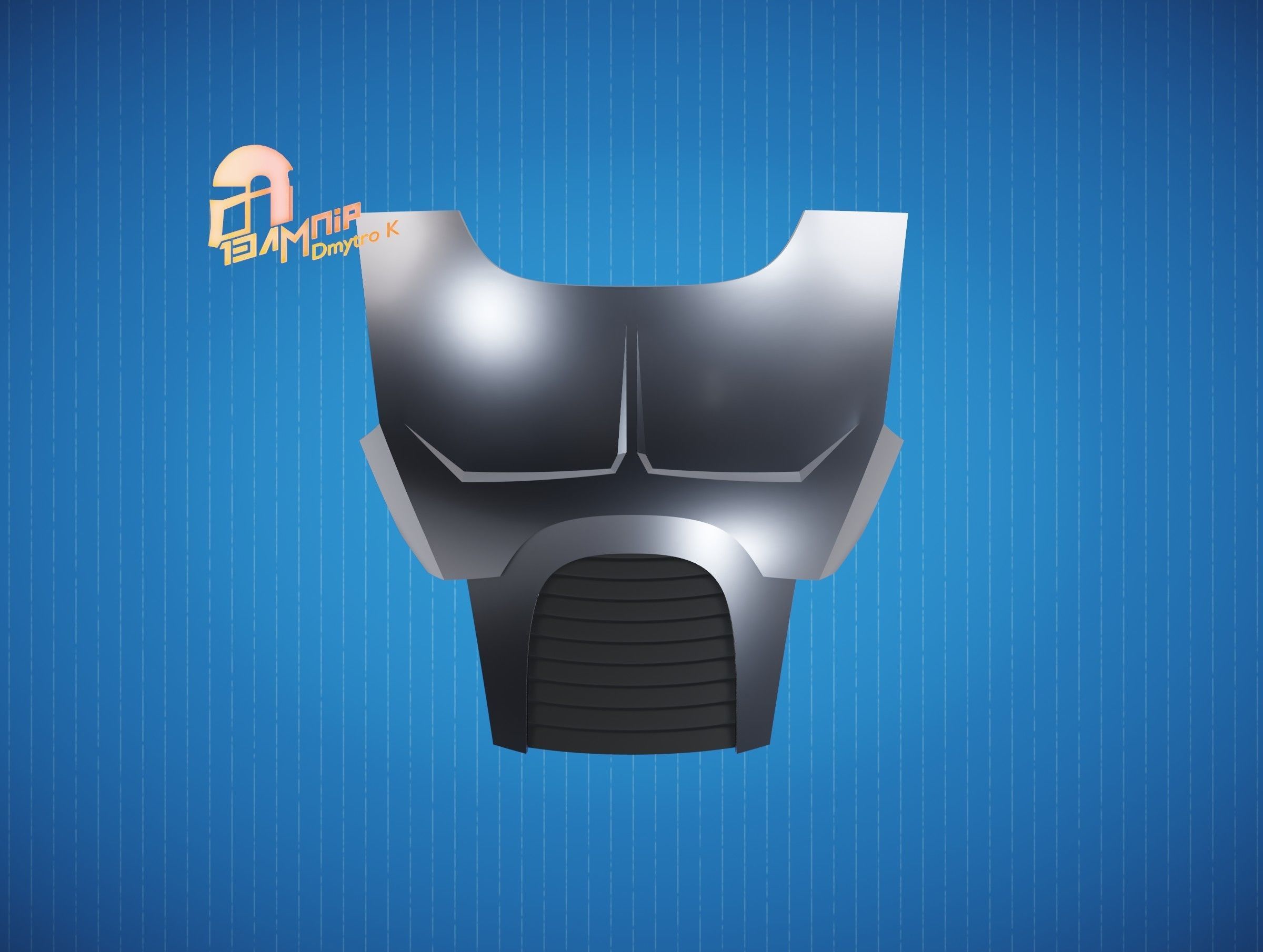 Custom Mandalorian Chest Armor 3 3D print model_8