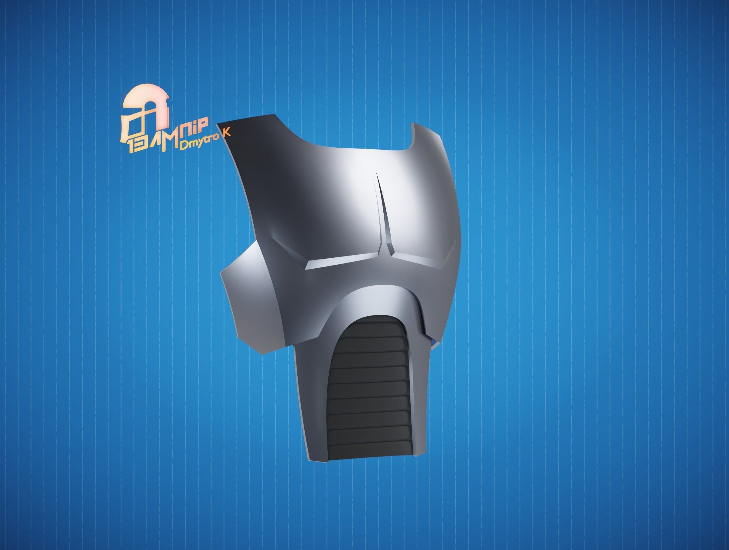 Custom Mandalorian Chest Armor 3 3D print model_7