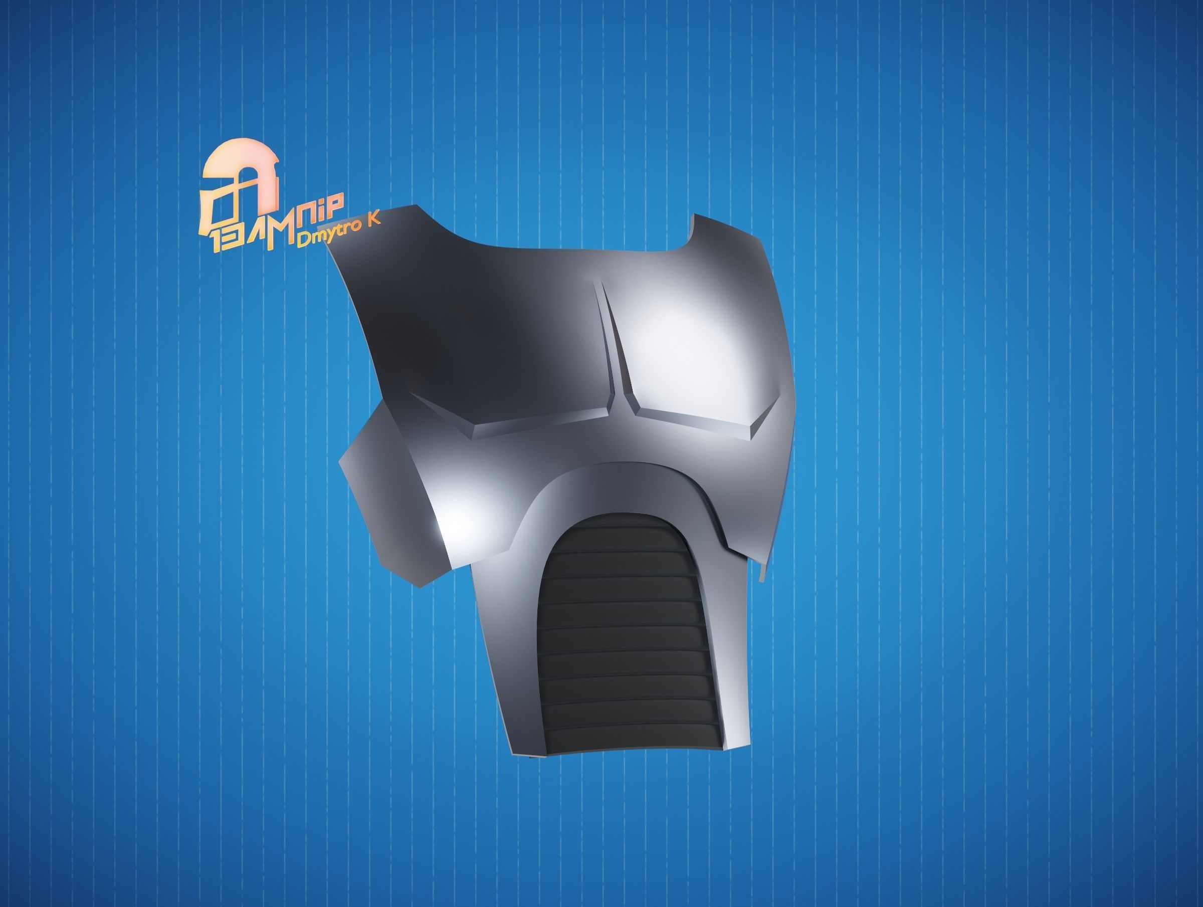 Custom Mandalorian Chest Armor 3 3D print model_13