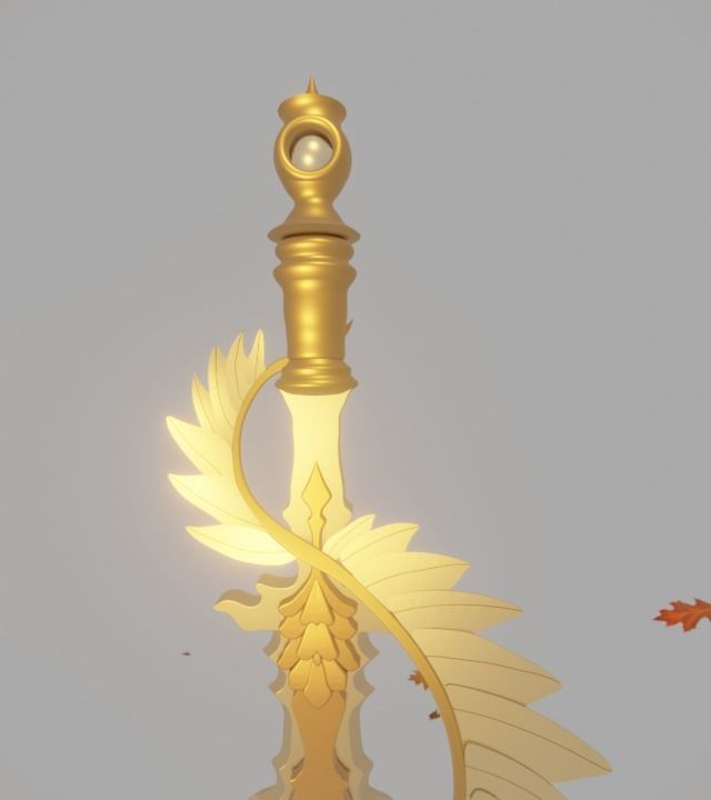 Sparrow Short Sword 3D print model_18