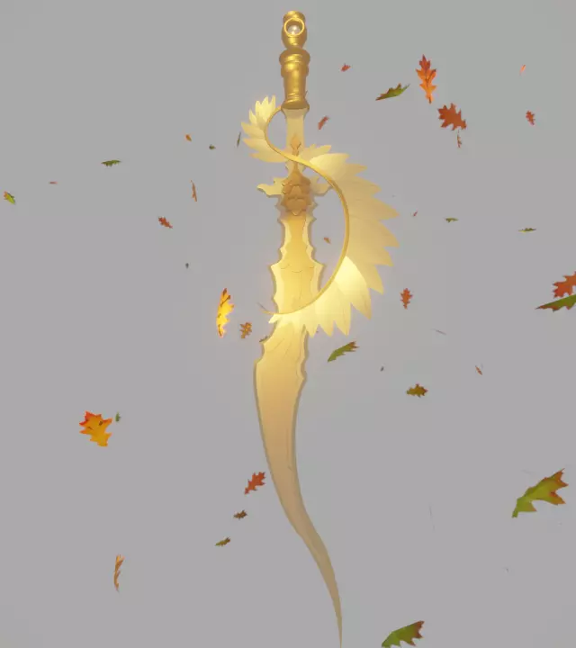 Sparrow Short Sword 3D print model_0