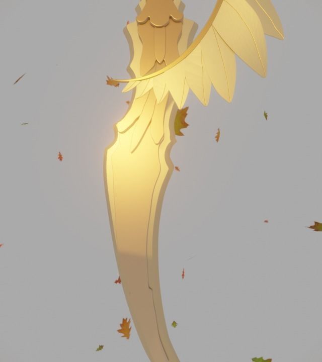 Sparrow Short Sword 3D print model_15