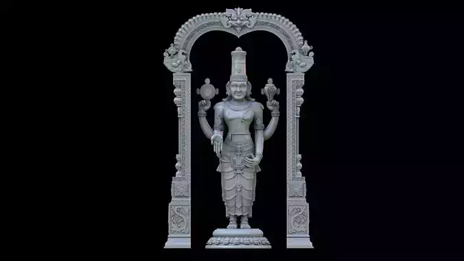 lord tirupati venkateswara solid mesh
