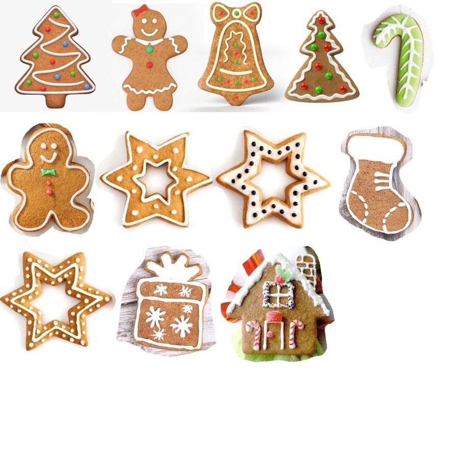 Christmas Cookies Low-poly 3D model_27