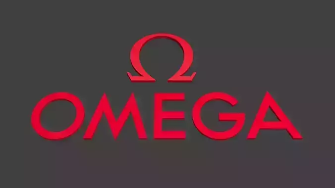 Omega Logo 3D print model
