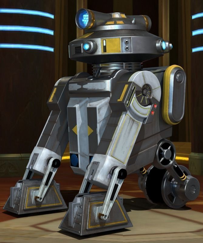 T7 Star Wars Droid 3D model 3D printable | CGTrader