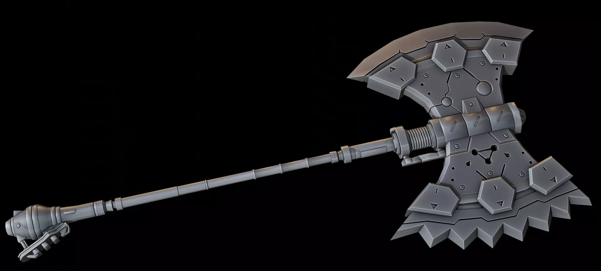 Cyber Chop 3D model