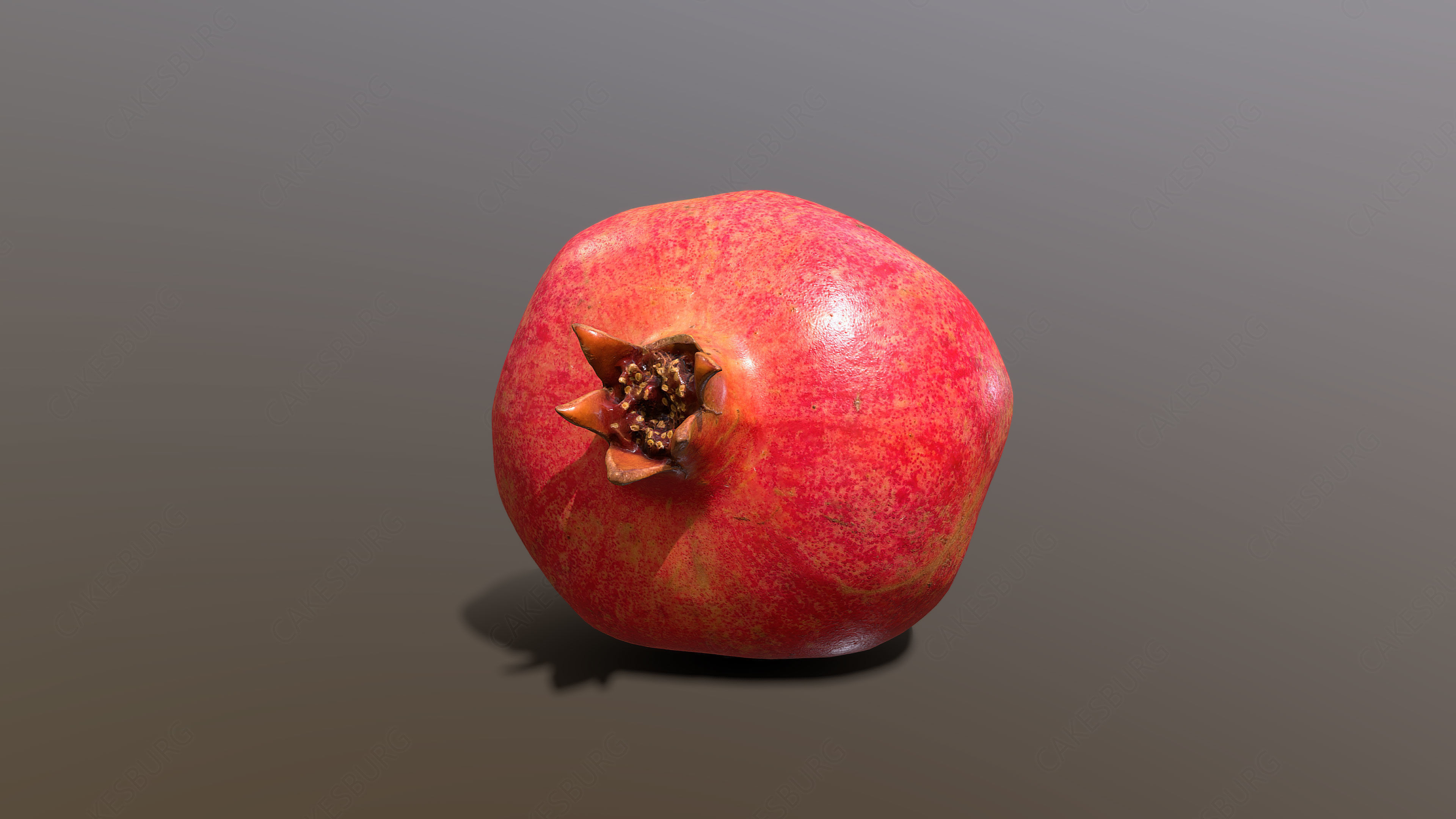 Parfianka Pomegranate Low-poly 3D model_1