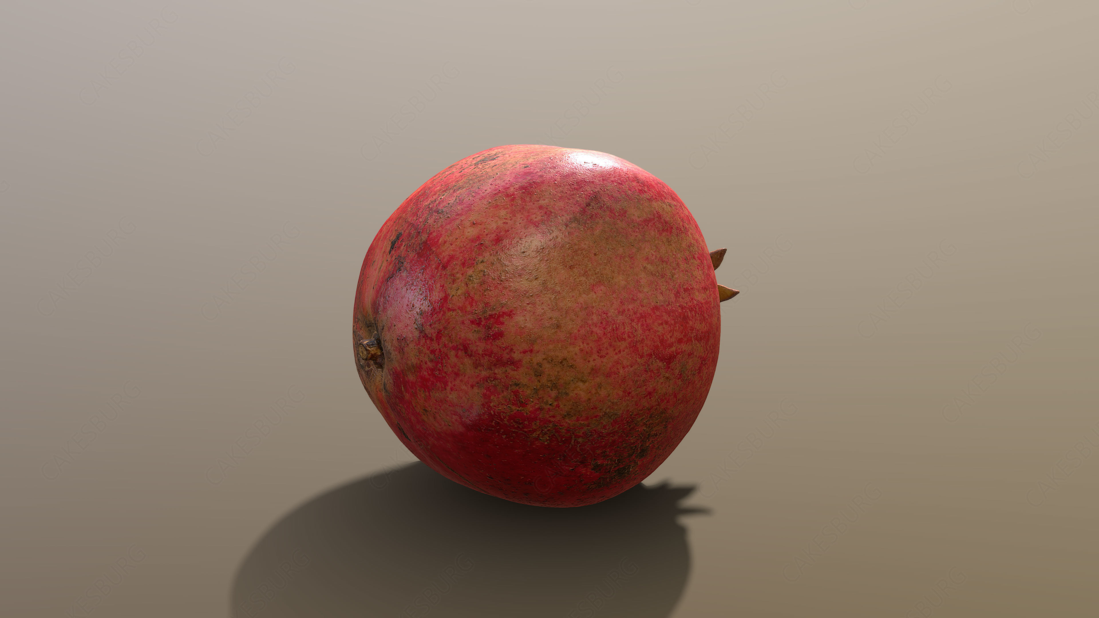Parfianka Pomegranate Low-poly 3D model_2