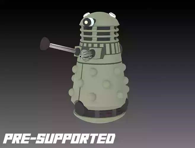 Future Dalek - Rogue Minature - 3D print model