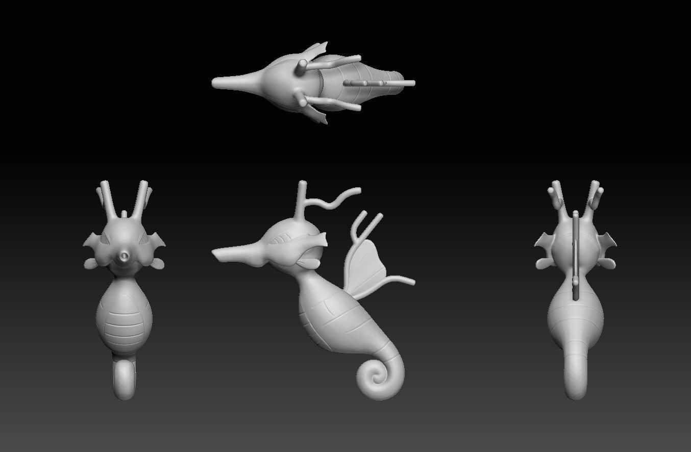 Pokemon Johto Gym Leader Clair 3D print model_4