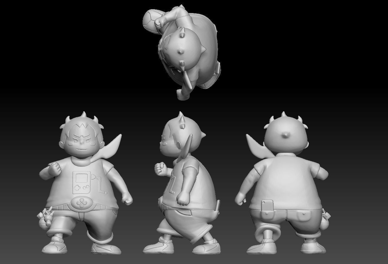 Pokemon Alola Trial Captain Sophocles 3D print model_2