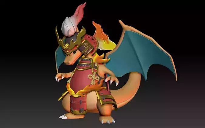 Pokemon Unite Charizard Armor Style