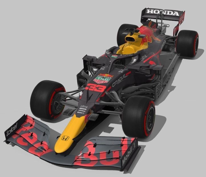 Red Bull F1 3D print model_2