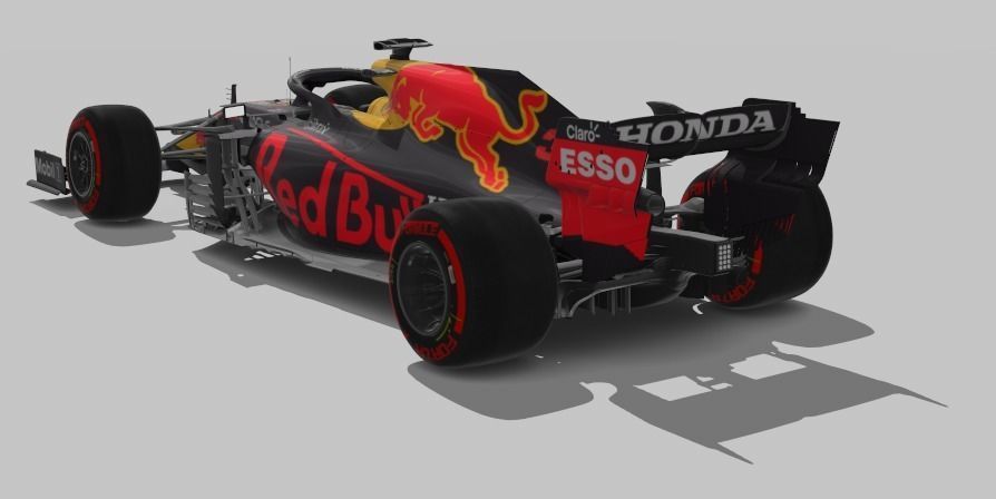 Red Bull F1 3D print model_1