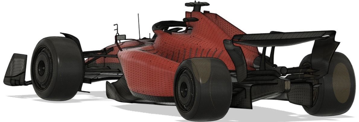 Ferrari F1 2022 Printable 3D print model_1