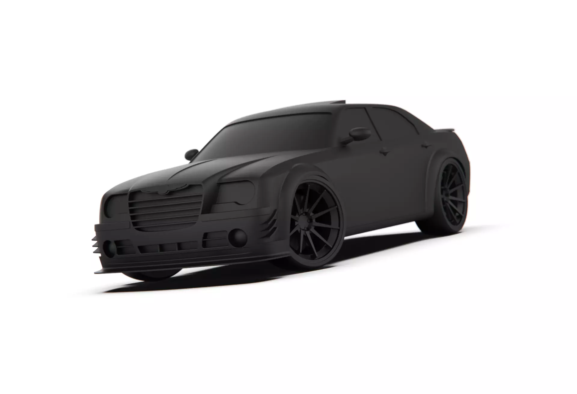Chrysler 300C Printable 3D print model_0