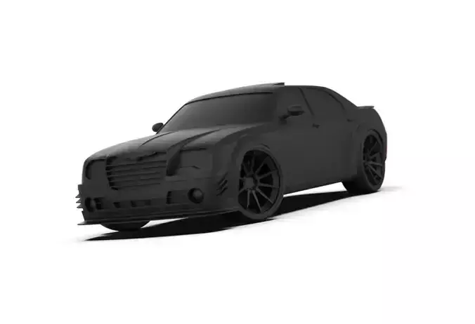 Chrysler 300C Printable 3D print model