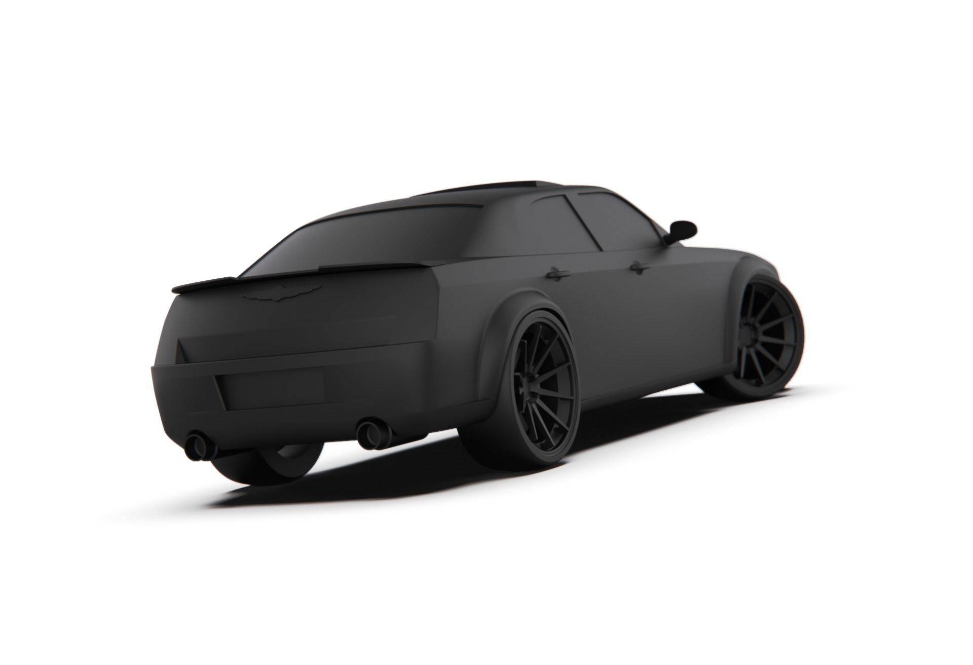 Chrysler 300C Printable 3D print model_10