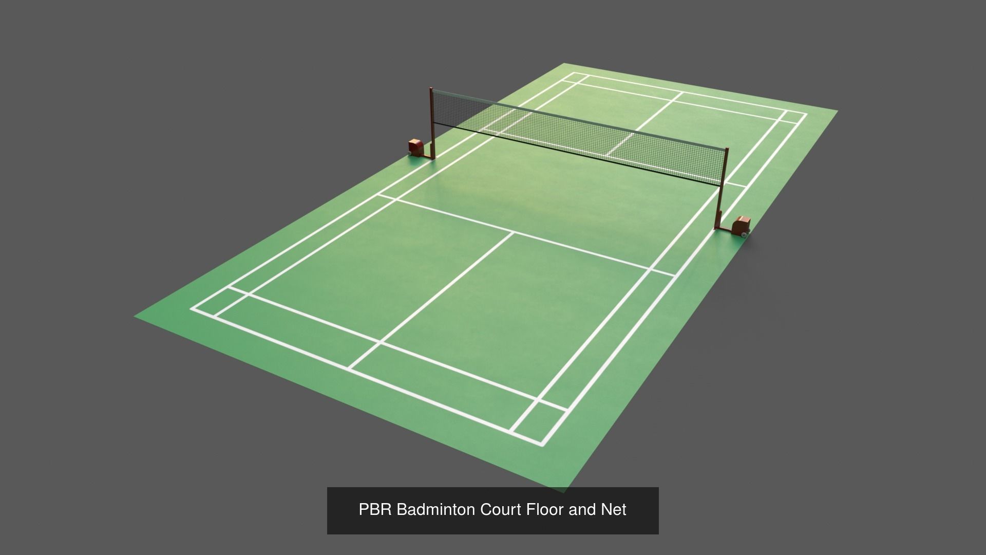 PBR Sports Goal Post and Net - Collection _45