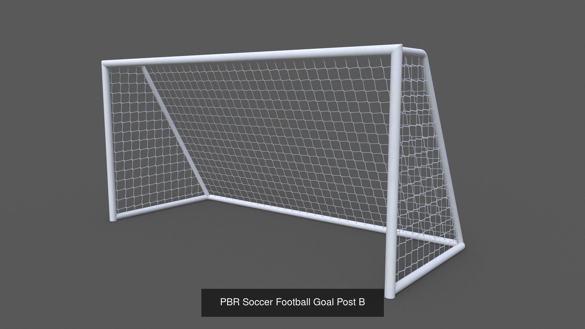 PBR Sports Goal Post and Net - Collection _34