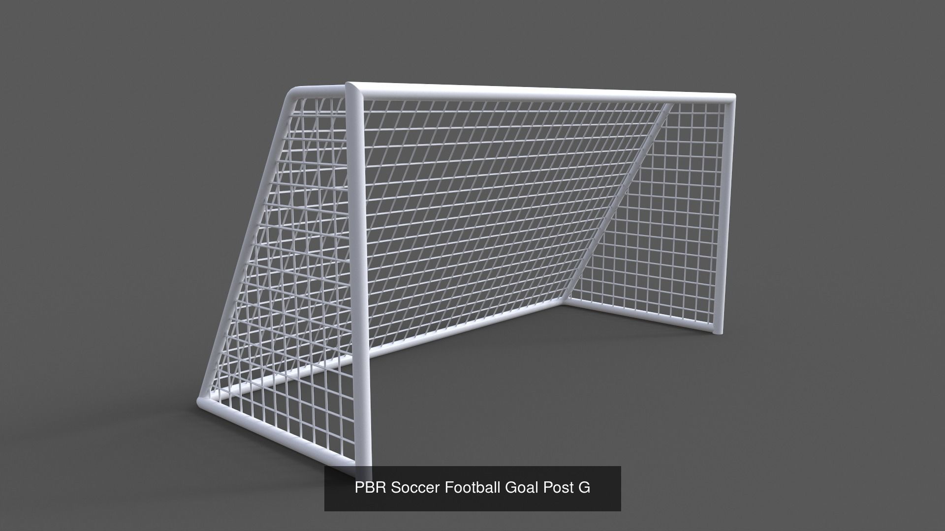 PBR Sports Goal Post and Net - Collection _39