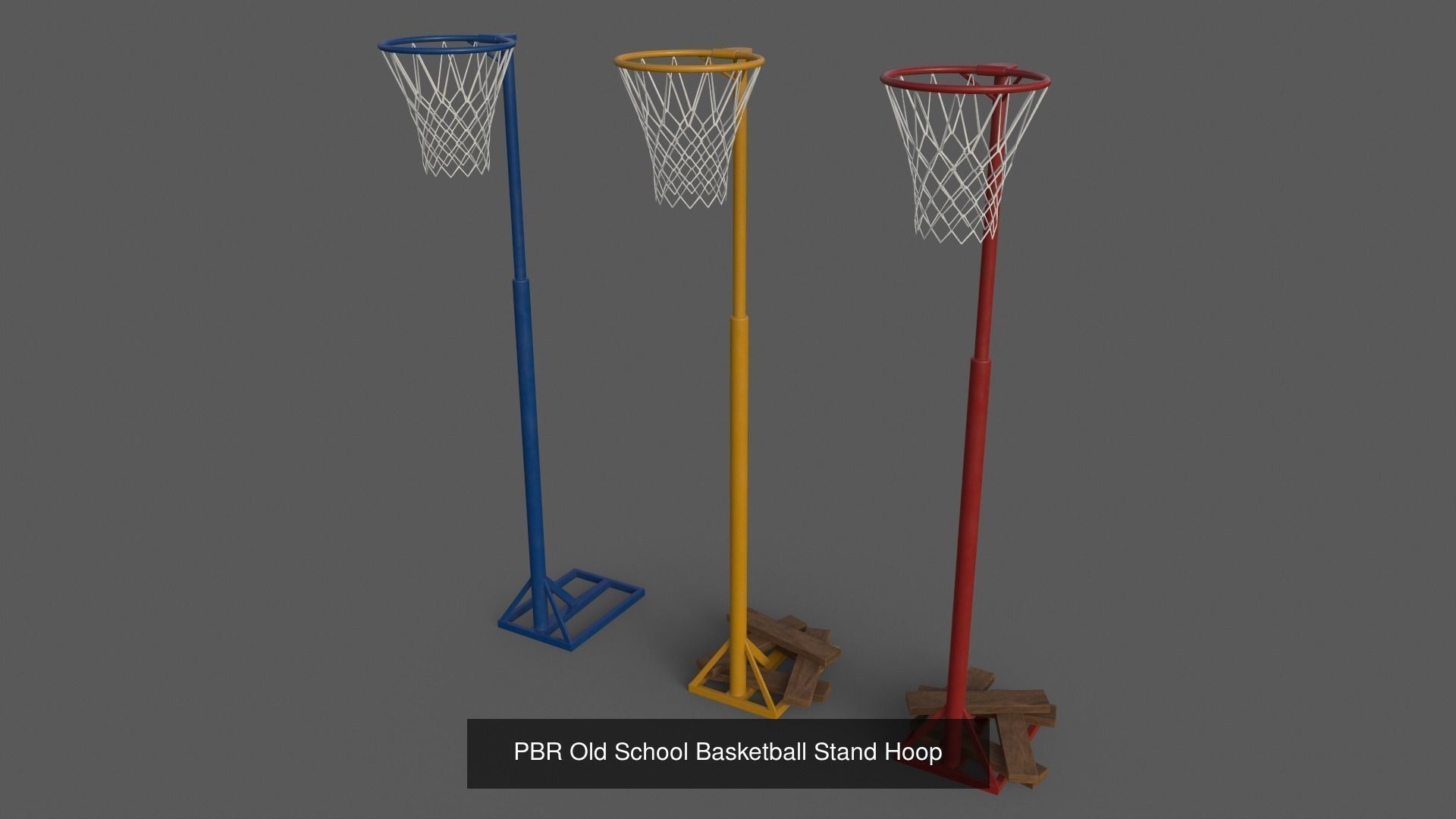 PBR Sports Goal Post and Net - Collection _31