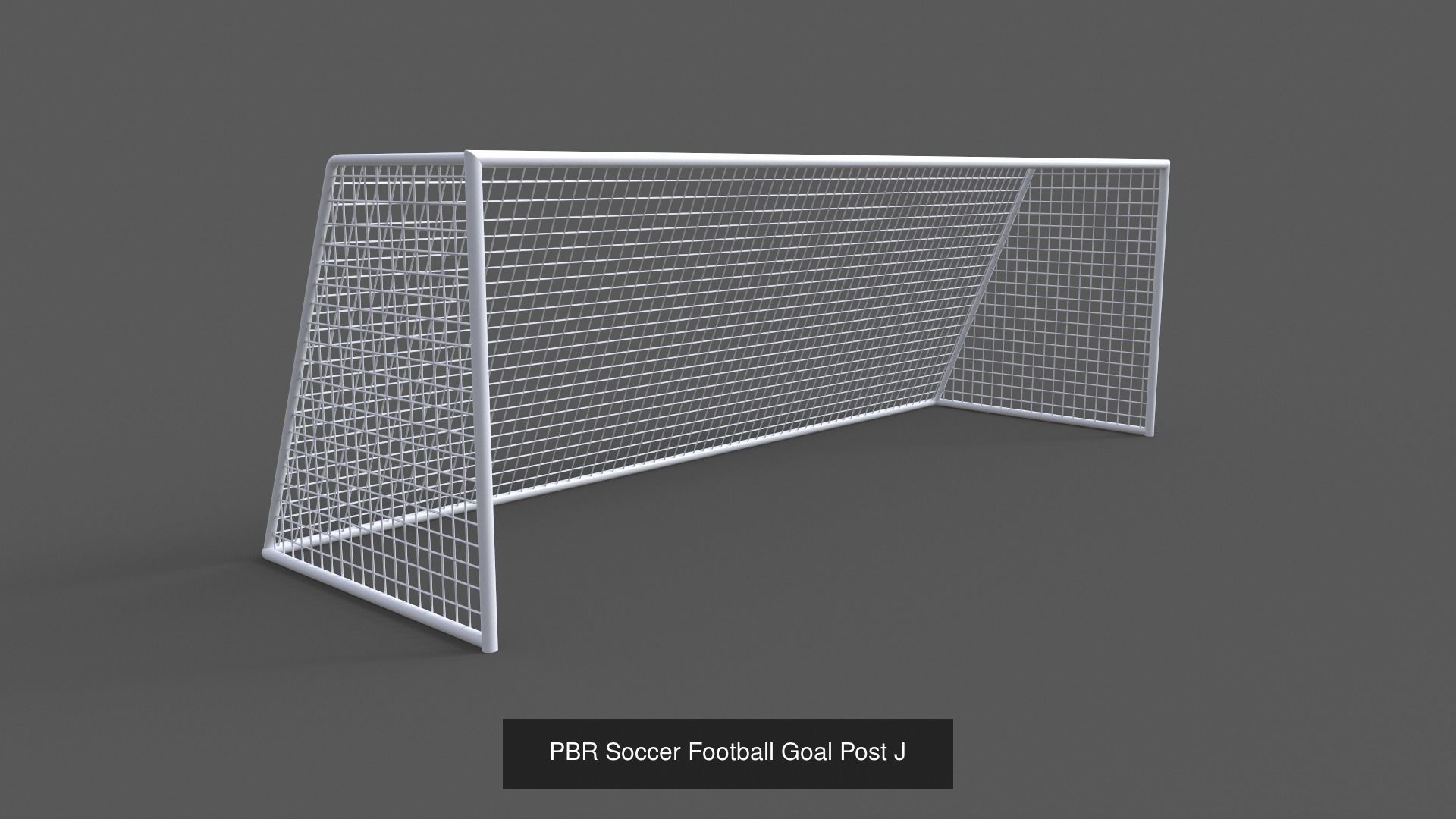 PBR Sports Goal Post and Net - Collection _42