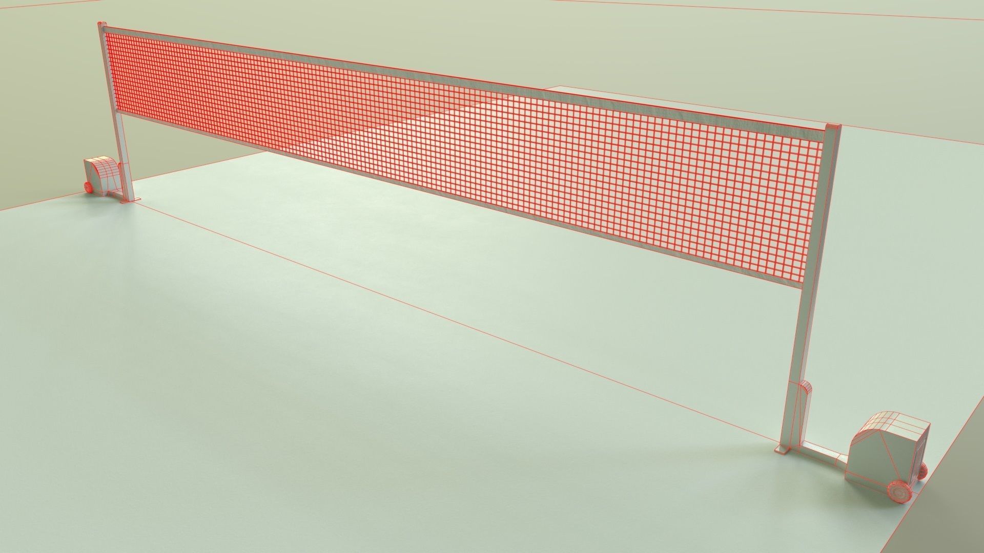 PBR Sports Goal Post and Net - Collection _99
