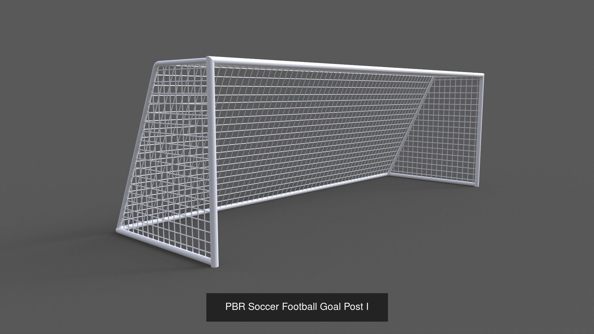 PBR Sports Goal Post and Net - Collection _41