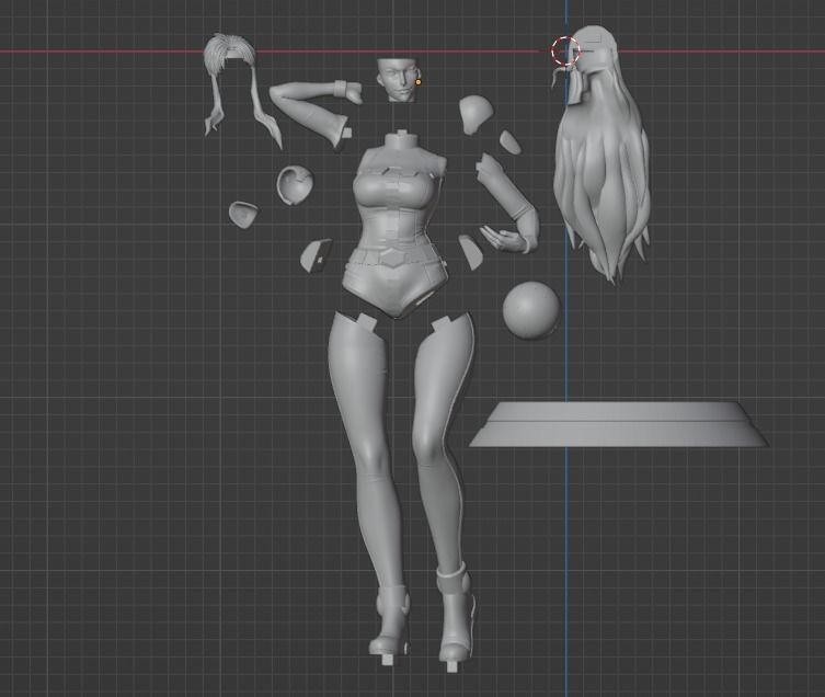 Gundam Stardust Cima Garahau 3D print model_3