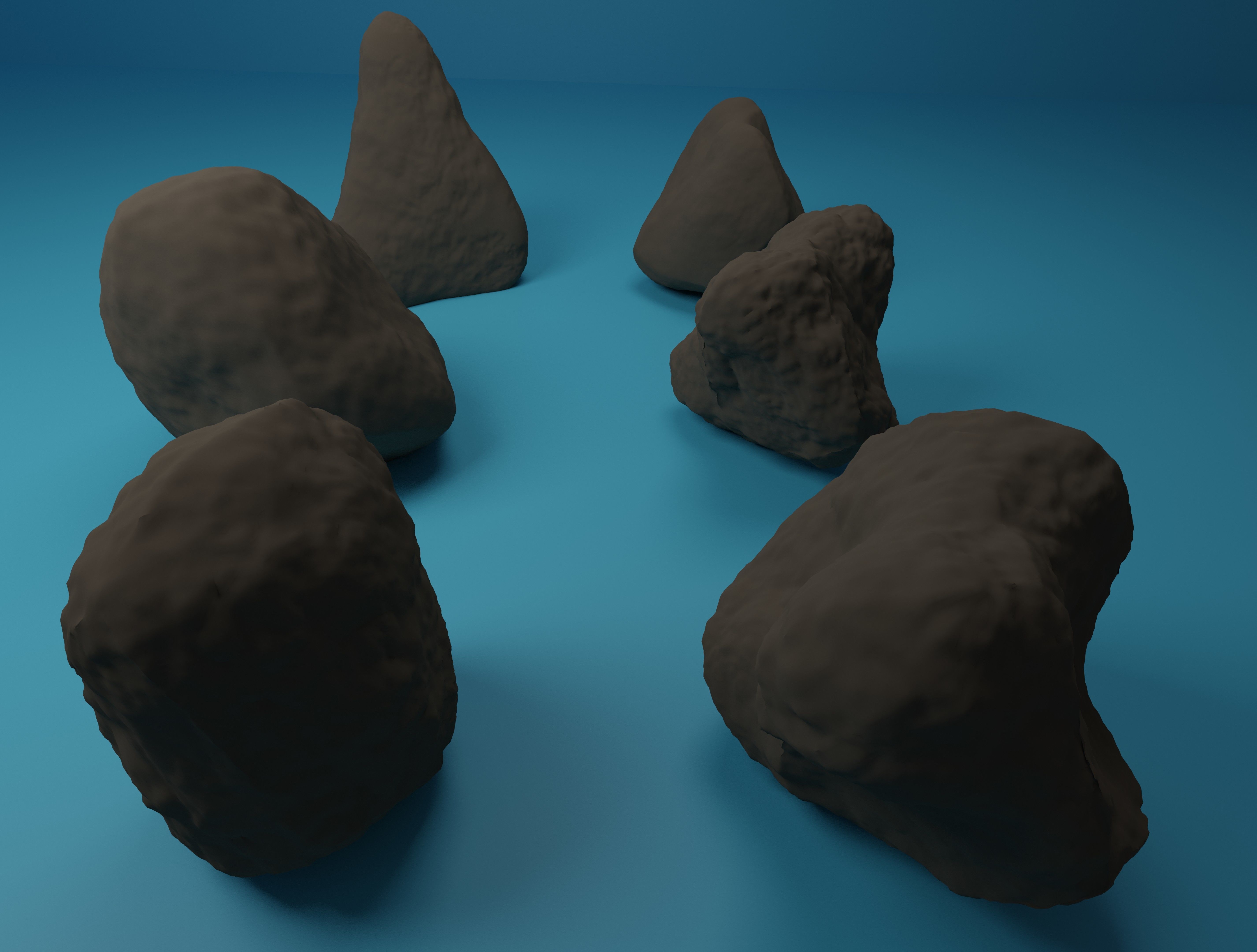 Basic Rock Pack 3D model_3