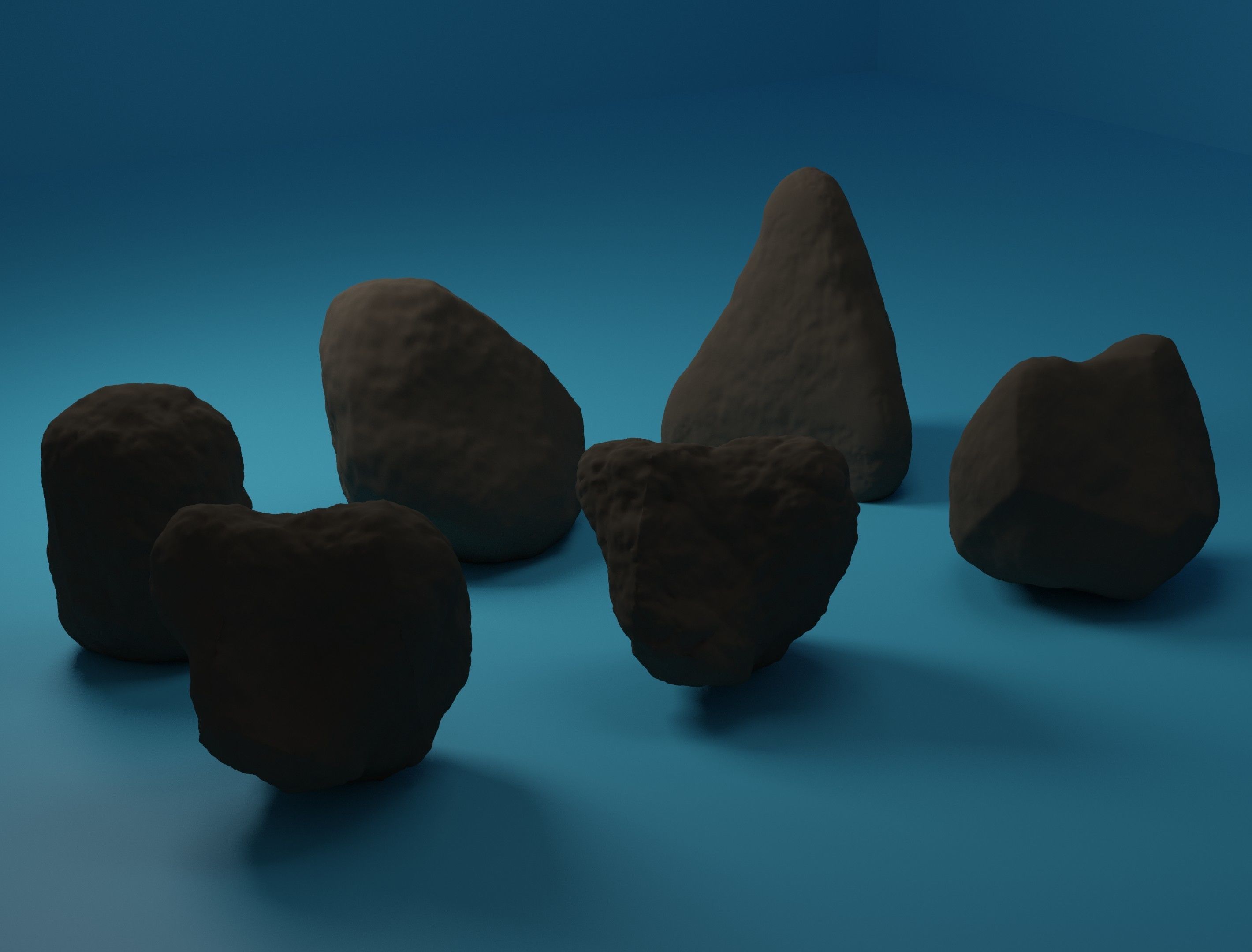 Basic Rock Pack 3D model_4