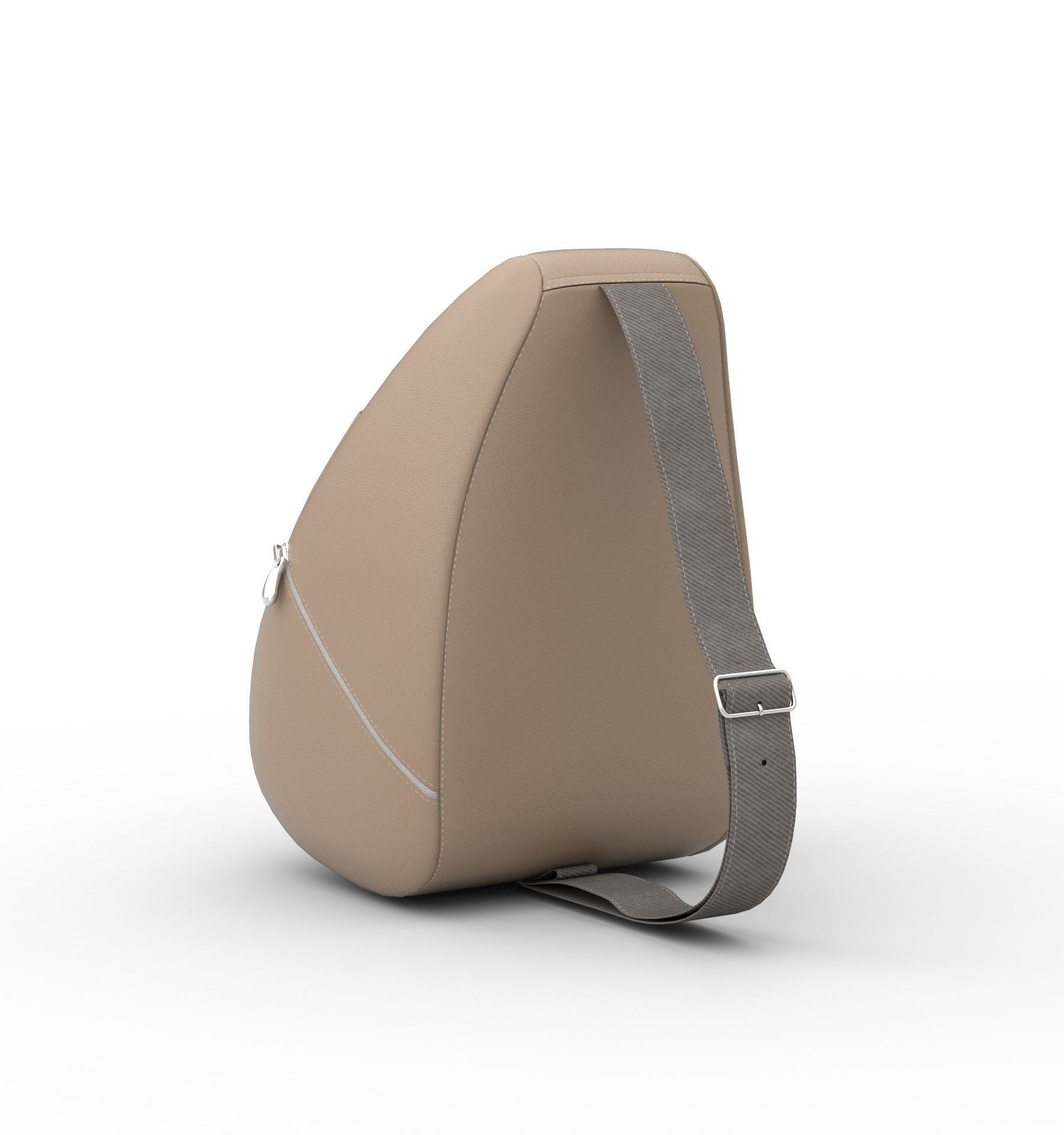 bag - crossbody bag Low-poly 3D model_1