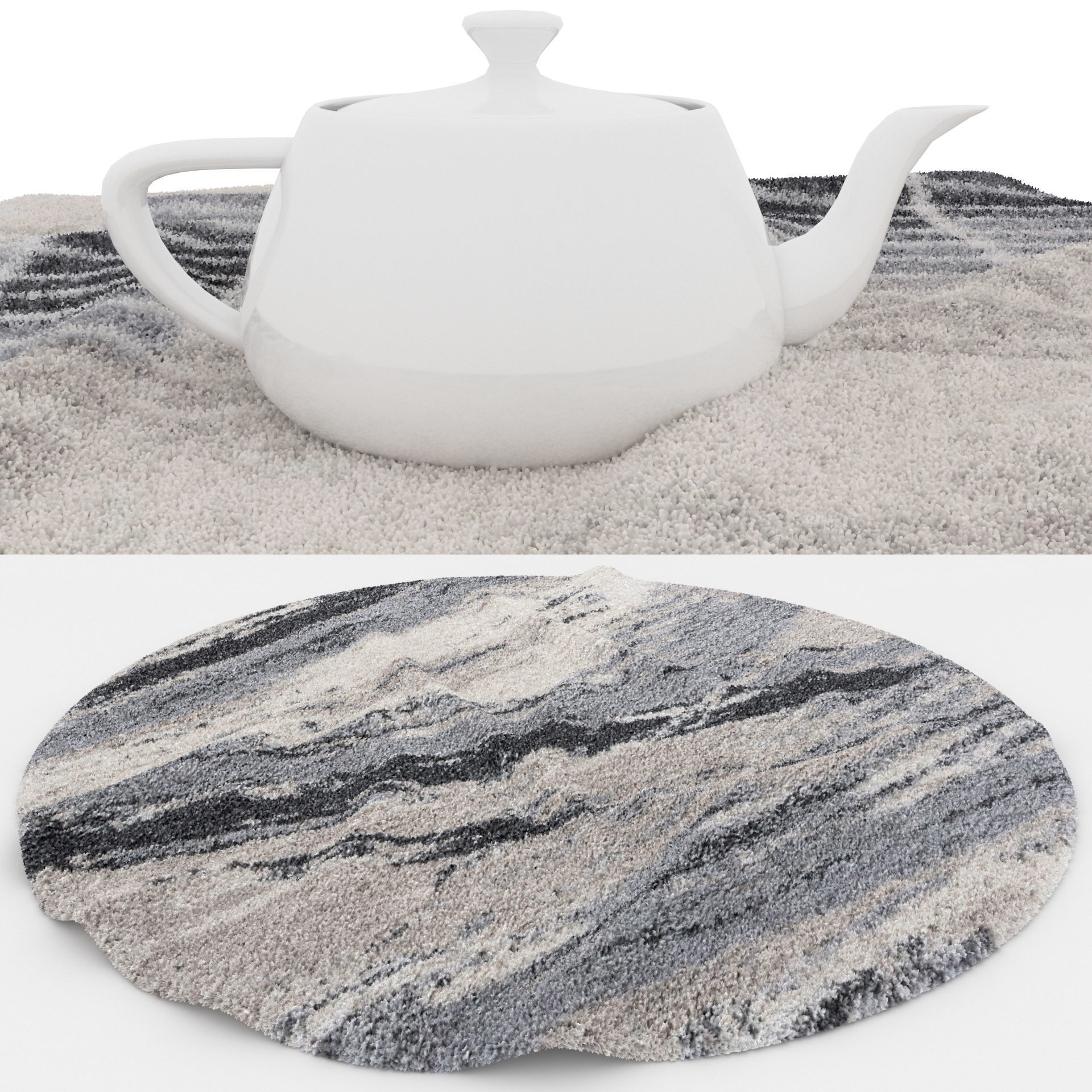 Rugs No 781 Low-poly 3D model_1